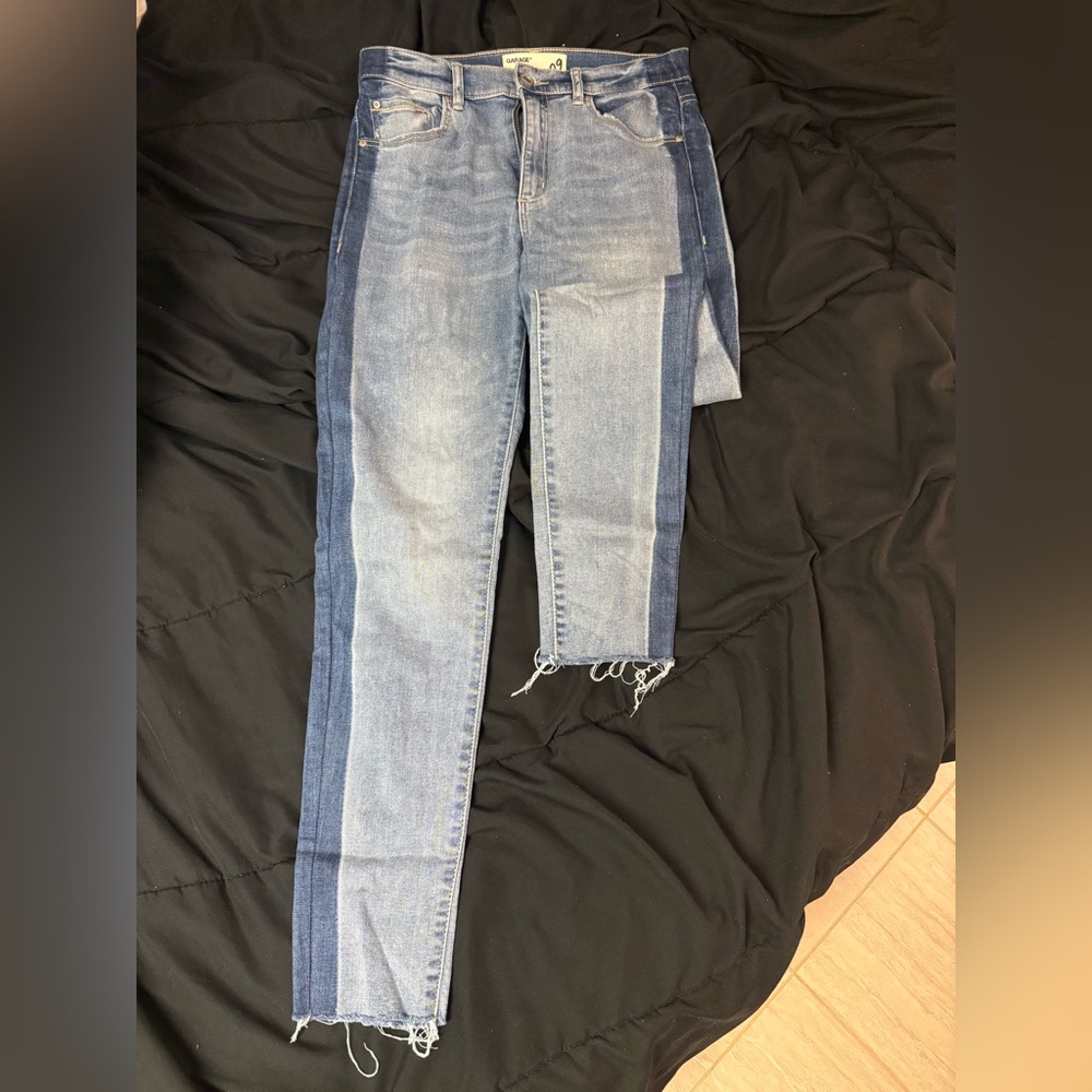 Two-Tone Blue Jeans